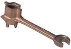 08805 Justrite Brass Alloy Drum Bung Wrench 640026824879
