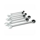 17350 Titan Tools Ratcheting Combination Wrench Set Sae Vanadium Steel Chrome