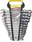 17366 Titan Tools Ratcheting Combination Wrenches Saec Steel Chrome Set Of