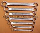 21-7 Stahlwille Germany Flat Metric Double Box End Wrench Set Type