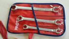 2437 Proto Tools Double Open End Flare Nut Metric Wrench Set