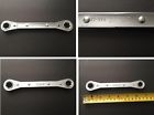 27-593 Armstrong Vtg Usa Tools Double Box End Ratcheting Wrench