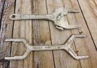 3011 Chicago Spec Lot Of Vintage Plumbing Wrenches Slip Lock Nut