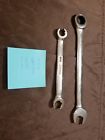 42566 42092 Craftsman Lot Of Full Polish Sae Flare Nut Wrench And