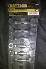 44101 Craftsman Professional Usa Polished Stubby Combo Wrench Set To