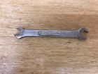 44572 Craftsman Tools Usa Sae Double Open End Chrome Wrench