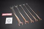 47415 Craftsman New Sae Standard Fully Polished Tappet Wrench Set