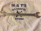 X11-16 65122 Easco Tools Double Open End Wrench Made In Usa