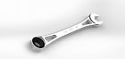 80011 Sk Tools Mm Point Metric Combination Chrome Wrench