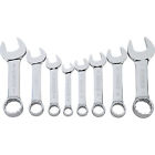 8020902 81651 Klutch Sae Stubby Combination Wrench Set 802090816512
