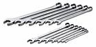 86118 Sk Tools Set Wrench Combination Long Full Polish Point Fractional