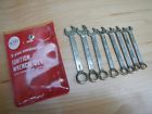 4484 9 Sears Vintage Early Piece Open End Ignition Wrench Set