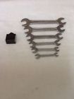 930-6p Indestro Mfg Vintage Klip Tite Open End Wrench Set Sizes
