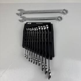 Ace 2023505 Professional 12 Point Combination Wrenches Piece Metric 8mm-22mm