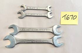 Action 3010 By Thorsen Usa Vintage 4-piece Open-end Wrench Set