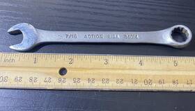 34014 Action Tools Usa 7/16 Inch Combination Wrench Model 12 Point Sae