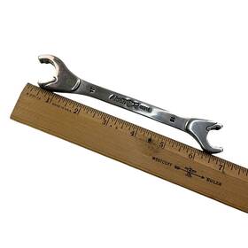 20015 Alden A&s Metric Doubled Open Ended Ratchet Wrench 15mm And 17mm Spooner Stainless