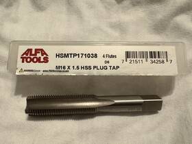 Hsmtp171038 Alfa Metric Tap M16 X 1.5 Hss Plug