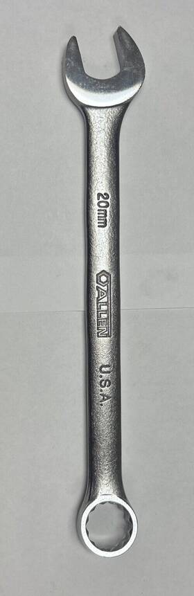 20320 Allen 20mm Combo Wrench Metric Made In Usa 10 Inch Long