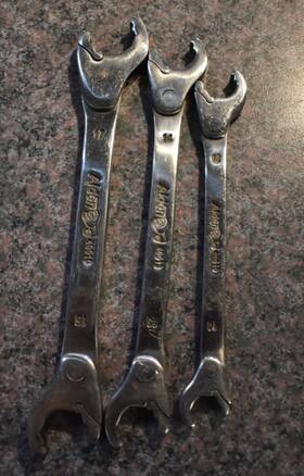 40015 American Wrench Corp. New Alden Set Metric 17 15 14 13 12 10 Sae