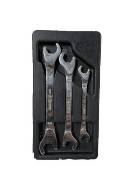 56038 American Wrench Corp. Alden Ratcheting Set 3 Piece Sae
