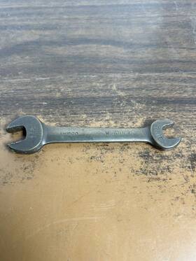 W-699f Ampco 7/16 Inch X 1/2 W699f Non-sparking Open End Wrench Safety Tool 5.25 Long