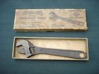 Ap-4 Williams Superjustable Adjustable Wrench Vintage Antique With Orignal Box