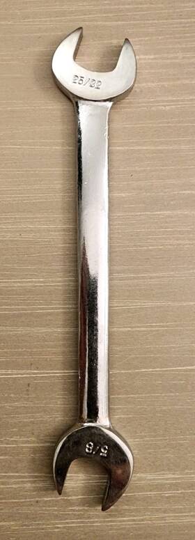 1028-c Armstrong Usa Armaloy 5/8 Inch 25/32 Open End Wrench 1028-c Armstrong Usa Armaloy 5/8 Inch 25/32 Open End Wrench