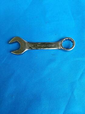 25-174 Armstrong Tools 3/4-in Short Combination Wrench 12 Point Made In Usa