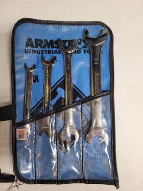 2670001 Armstrong 4 Piece Speed Wrench Set 5/16 3/8 7/16 1/2 9/16 5/8 11/16 3/4 Tools 2670001 Armstrong 4 Piece Speed Wrench Set 5/16 3/8 7/16 1/2 9/16 5/8 11/16 3/4 Tools