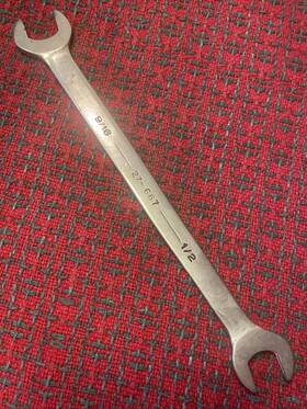27-667 Armstrong Vintage 9/16 Inch X 1/2 Tappet Wrench Usa Armaloy
