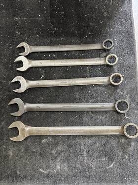 30-232 Armstrong Tools 1 Inch - 1/4 Combination Wrench Made In Usa 12 Point