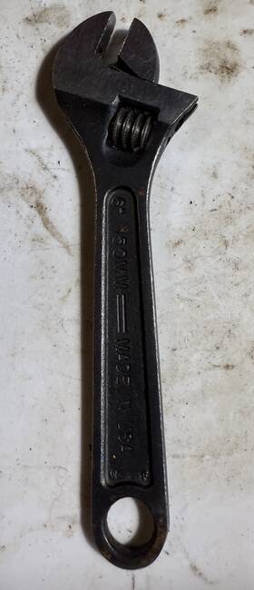 34-506 Armstrong Vintage 6 Inch Adjustable Wrench