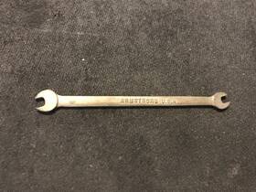 41-w-986 Armstrong Tools Open End 3/16 Inch X 1/4 Wrench Made In Usa Military 41-w-986 Armstrong Tools Open End 3/16 Inch X 1/4 Wrench Made In Usa Military