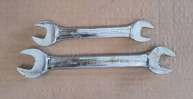 53-067 Armstrong Combo Metric Wrenches Lot Of 2 14mm-15mm And 18mm-19mm