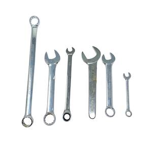 Armstrong 53-696 Armaloy Combination Wrench Lot Mixed Hand Tool Set 6 Pcs