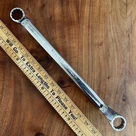 8034-a Armstrong Vintage 1-1/16 Inch X 15/16 Double Box End Wrench No. Made In Usa