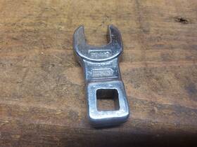 Fo118 Armstrong Vintage 9/16 Inch Crowsfoot 3/8 Drive Nice Usa