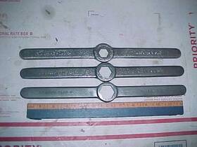 A103 B.g. Williams Aircraft Spark Plug Spin Wrench Lot Of 3 1 Inch 7/8 13/16 Tools