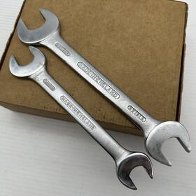Ow1618 Bedford Set 2 3/8 7/16 1/2 9/16 5/8 Open End Spanner Wrenches Vanadium England