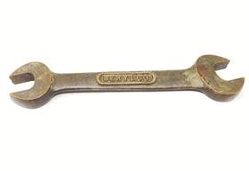 Berylco-ngk W105 Vintage W-105 7/8 Inch X 15/16 Non-sparking Double Open End Wrench 9-1/4 L