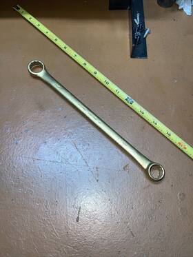L7729 Billings Vintage Life - Time Usa 3/4 X 5/8 In Sae 12 Point Box End Wrench