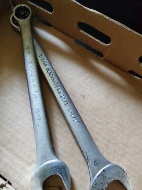 1171 Blackhawk 1168/1171 2 Combination Wrenches Bw And 1168