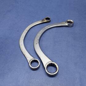 15659-15660 Blackhawk 5/8 Inch 9/16 11/16 3/4 Curved Half Moon Wrenchs 15659 15660 12 Point