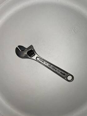 Aw-1004 Blackhawk Vintage 4 Inch Adjustable Wrench Usa