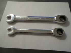 Bw-1261 Blackhawk Bw-1263 2 Tools Metric Ratcheting Wrenches 14mm And 12mm