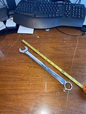 Bw1169p Blackhawk Vintage Usa 15/16 In Sae 12 Point Combination Wrench Polish