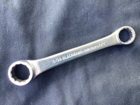 Bw-1603 Blackhawk Bw1603 9/16 And 1/2 Inch Stubby 12 Point Box End Wrench 5 Long Htf