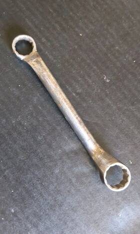Blue Point 1820-8 Vintage 6 Inch Blue-point X-1820-8 9/16 X 5/8 Double Box Wrench 12pt