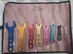 Anwr708 Blue Point 8 Pc Aluminum Open-end An Wrench Set